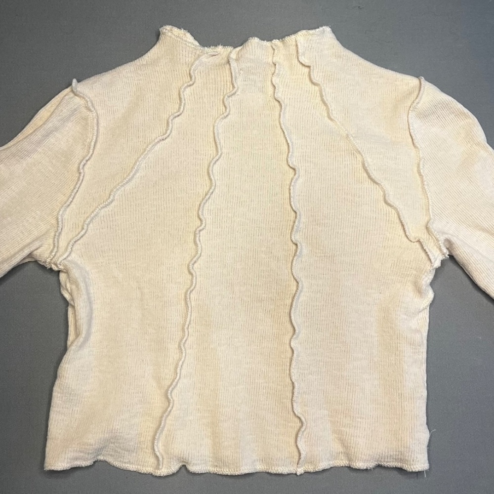 Urban Outfitters Long Sleeved Top with Seam Detail, Size Medium